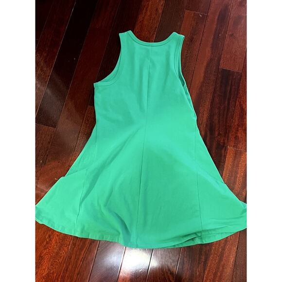 A New Day green dress, fitted at top and flare at waist, size Small - Picture 4 of 4